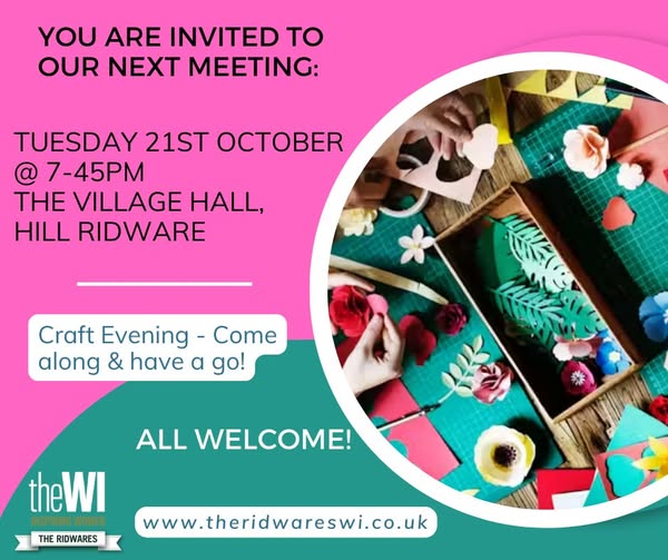 craft evening poster